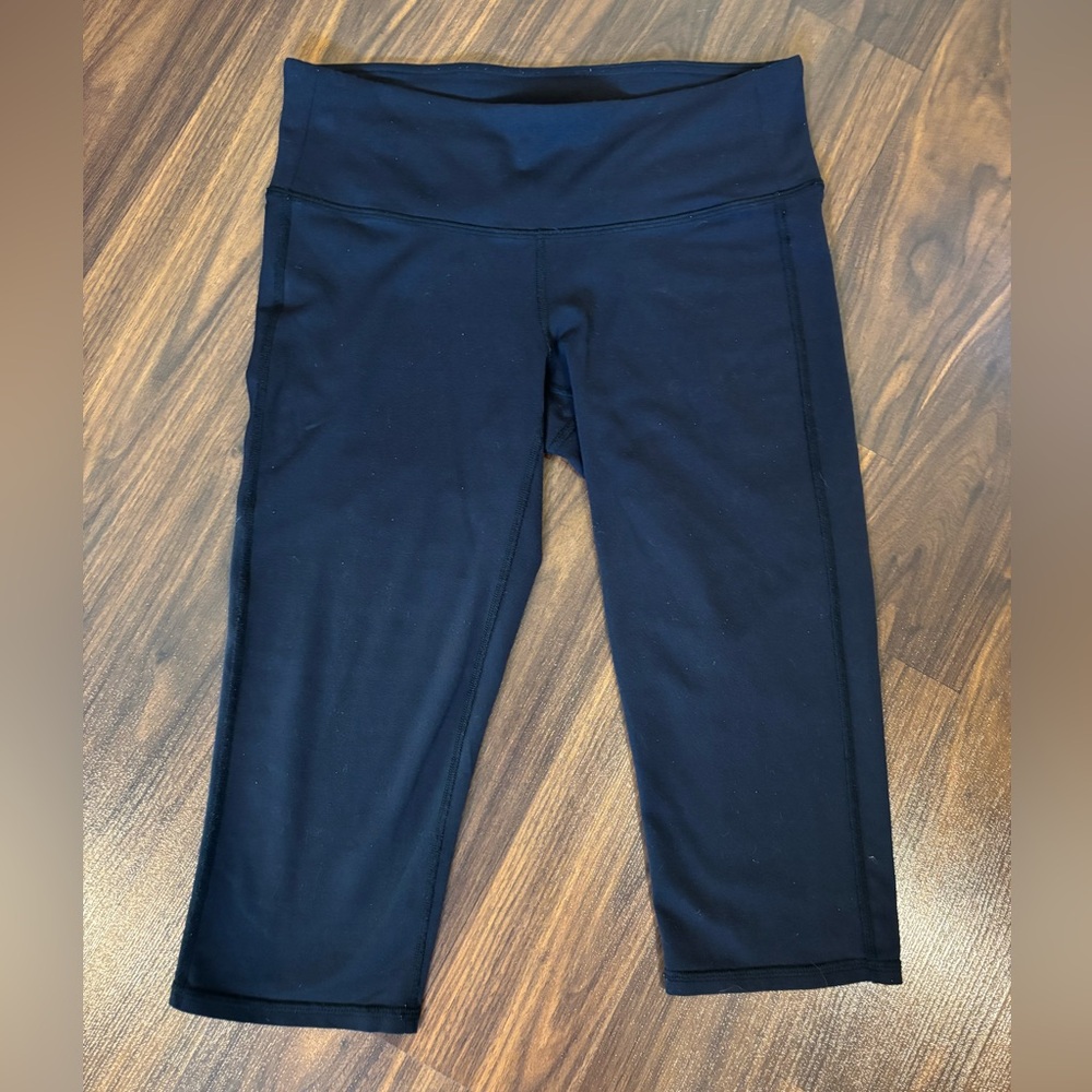 Athleta Ultra Elation High Rise Crop Leggings Black